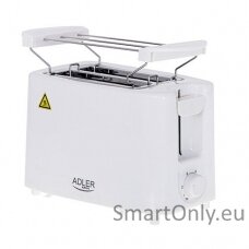 Adler Toaster AD 3223	 Power 750 W Number of slots 2 Housing material Plastic White