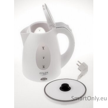 Adler Kettle AD 1207 Standard 2000 W 1.5 L Plastic 360° rotational base White 4