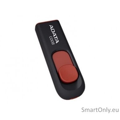 ADATA | C008 | 32 GB | USB 2.0 | Black/Red 2