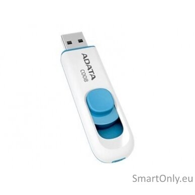 ADATA | C008 | 32 GB | USB 2.0 | White/Blue 2