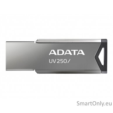 ADATA FlashDrive UV250 16GB  Metal Black USB 2.0 Flash Drive, Retail | ADATA 1