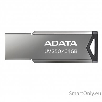 ADATA FlashDrive UV250 16GB  Metal Black USB 2.0 Flash Drive, Retail | ADATA