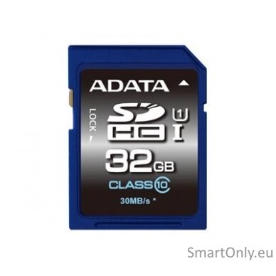 ADATA | Premier | 32 GB | SDHC | Flash memory class 10 | No