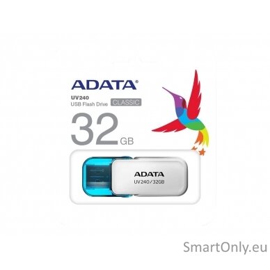 ADATA | UV240 | 32 GB | USB 2.0 | White 2