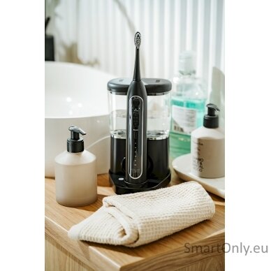 Adler 2-in-1 Water Flossing Sonic Brush | AD 2180b | Rechargeable | For adults | Number of brush heads included 2 | Number of teeth brushing modes 1 | Black 12