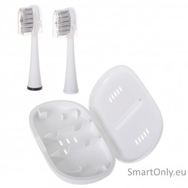 Adler 2-in-1 Water Flossing Sonic Brush | AD 2180w | Rechargeable | For adults | Number of brush heads included 2 | Number of teeth brushing modes 1 | White 9