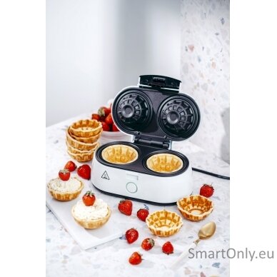 Adler AD 3062 Waffle bowl maker, White/Black Adler 4