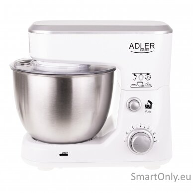 Adler AD 4216 1000 W Bowl capacity 4 L Number of speeds 6 White 2