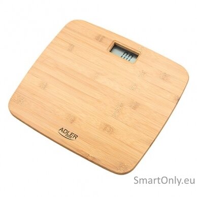 Adler Bathroom Bamboo Scale AD 8173	 Maximum weight (capacity) 150 kg, Accuracy 100 g 1