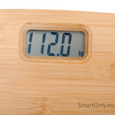 Adler Bathroom Bamboo Scale AD 8173	 Maximum weight (capacity) 150 kg, Accuracy 100 g 3