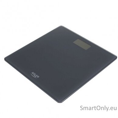 Adler | Bathroom scale | AD 8157g | Maximum weight (capacity) 150 kg | Accuracy 100 g | Body Mass Index (BMI) measuring | Graphite