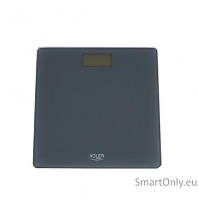 Adler | Bathroom scale | AD 8157g | Maximum weight (capacity) 150 kg | Accuracy 100 g | Body Mass Index (BMI) measuring | Graphite 1