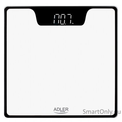 Adler Bathroom Scale AD 8174w Maximum weight (capacity) 180 kg, Accuracy 100 g, White