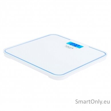 Adler | Bathroom Scale | AD 8183 | Maximum weight (capacity) 180 kg | Accuracy 100 g | White 1