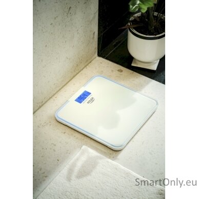 Adler | Bathroom Scale | AD 8183 | Maximum weight (capacity) 180 kg | Accuracy 100 g | White 4