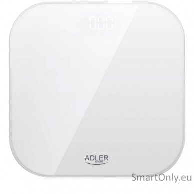 Adler Bathroom Scale | AD 8188 | Maximum weight (capacity) 180 kg | Accuracy 100 g | White 1