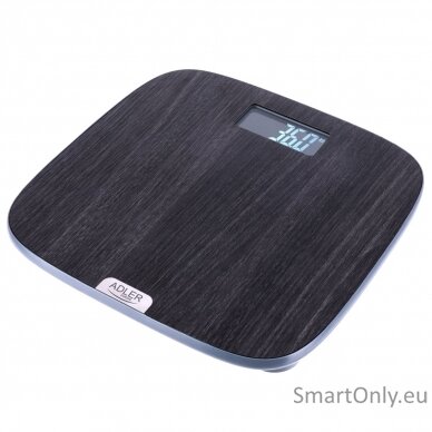 Adler Bathroom Scale | AD 8192 | Maximum weight (capacity) 180 kg | Accuracy 100 g | Grey 2