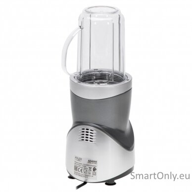 Adler Blender Smoothie Set | AD 4084 | Tabletop | 1200 W | Jar material BPA-Free | Jar capacity 0.3+0.5+0.5+0.7 L | Ice crushing | Stainless Steel 3