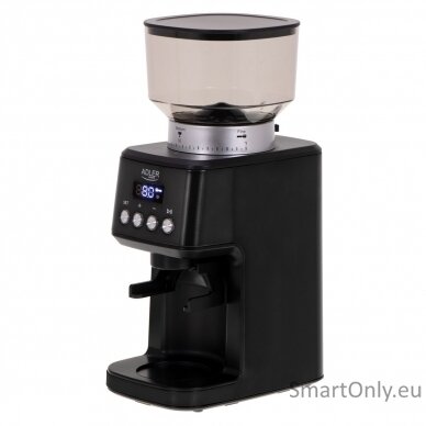 Adler Burr Coffee Grinder | AD 4300 | 180 W | Coffee beans capacity 300 g | Black 5