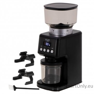 Adler Burr Coffee Grinder | AD 4300 | 180 W | Coffee beans capacity 300 g | Black 8