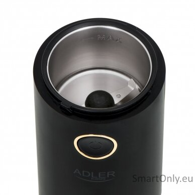 Adler | Coffee Mill | AD 4446bg | 150 W | Coffee beans capacity 75 g | Black 2