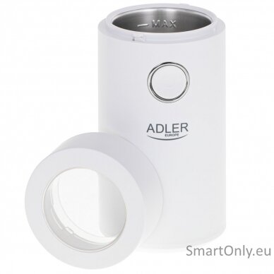 Adler | Coffee Mill | AD 4446ws | 150 W | Coffee beans capacity 75 g | White 3