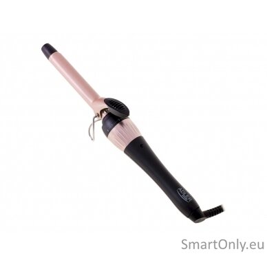 Adler Curling Iron AD 2116 Ceramic heating system, Barrel diameter 19 mm, Temperature (max) 200 °C, 36 W, Black/Pink 5