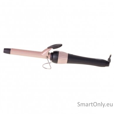 Adler Curling Iron AD 2116 Ceramic heating system, Barrel diameter 19 mm, Temperature (max) 200 °C, 36 W, Black/Pink 1