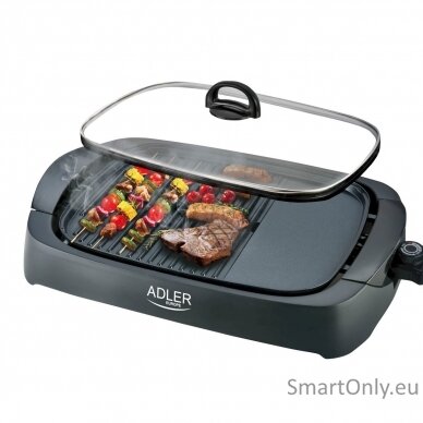 Adler Electric Grill AD 6610 Table 3000 W Black 5