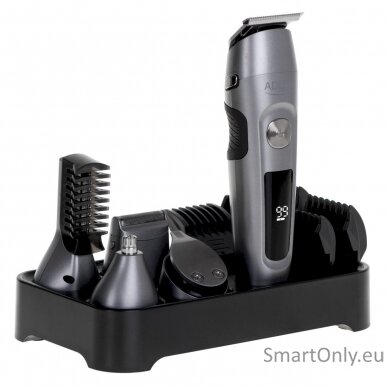 Adler | Grooming 6 in 1 Set | AD 2944 | Cordless | Number of length steps 6 | Stainless Steel/Black 1