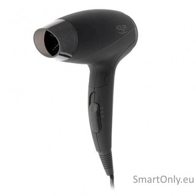 Adler Hair Dryer AD 2266 1200 W, Number of temperature settings 2, Black 1