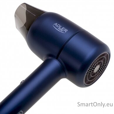 Adler Hair Dryer | AD 2279b | 1800 W | Number of temperature settings 2 | Ionic function | Blue 6