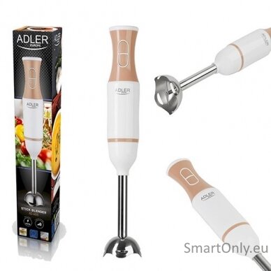 Adler Hand Blender AD 4616 Hand Blender 500 W Number of speeds 2 White 3