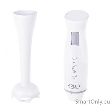 Adler Hand Blender AD 4622 Hand Blender 200 W Number of speeds 1 White 4