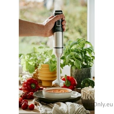 Adler | Hand Blender | AD 4628 | Hand Blender | 1900 W | Number of speeds 1 | Turbo mode | Ice crushing | Stainless Steel/Black 6