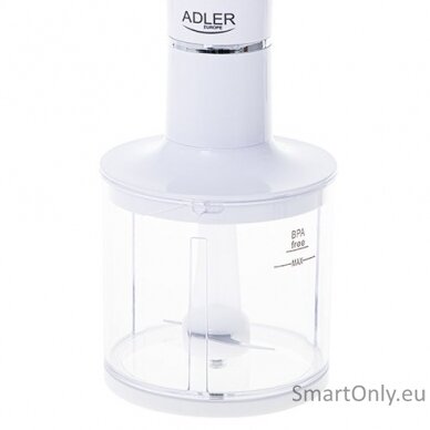 Adler Hand blender set AD 4620 Hand Blender 800 W Number of speeds 2 Chopper White 3