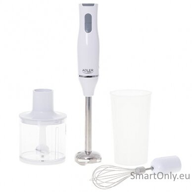 Adler Hand blender set AD 4620 Hand Blender 800 W Number of speeds 2 Chopper White