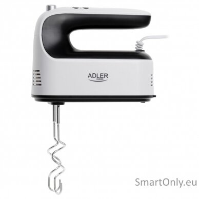 Adler Hand Mixer | AD 4229 | Hand Mixer | 600 W | Number of speeds 9 | Turbo mode | Black/White 2