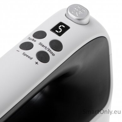 Adler Hand Mixer | AD 4229 | Hand Mixer | 600 W | Number of speeds 9 | Turbo mode | Black/White 5