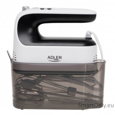 Adler Hand Mixer | AD 4229 | Hand Mixer | 600 W | Number of speeds 9 | Turbo mode | Black/White 7