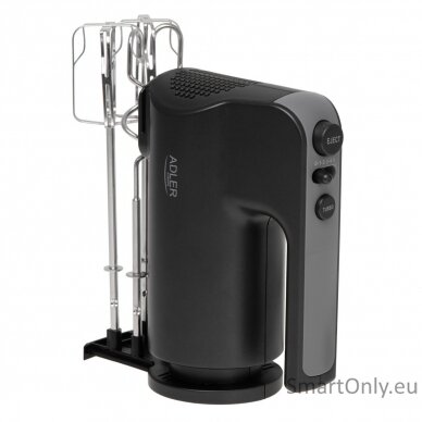 Adler Hand Mixer | AD 4230 | Hand Mixer | 550 W | Number of speeds 5 | Turbo mode | Black 6