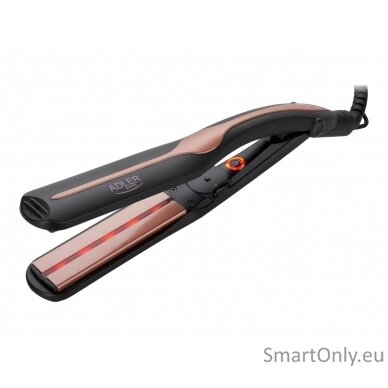 Adler Infrared Hair Straightener AD 2318 Warranty 24 month(s), Ceramic heating system, Temperature (min) 150 °C, Temperature (max) 230 °C, 35 W, Black 4