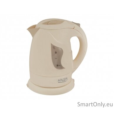 Adler Kettle AD 08 b Standard 850 W 1 L Plastic 360° rotational base Beige 6