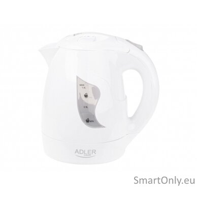 Adler Kettle AD 08 Standard 850 W 1 L Plastic 360° rotational base White 5