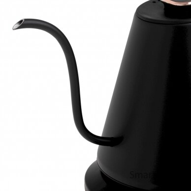 Adler Kettle | AD 1349 | Electric | 1100 W | 1 L | Stainless steel | 360° rotational base | Black/Gold 5