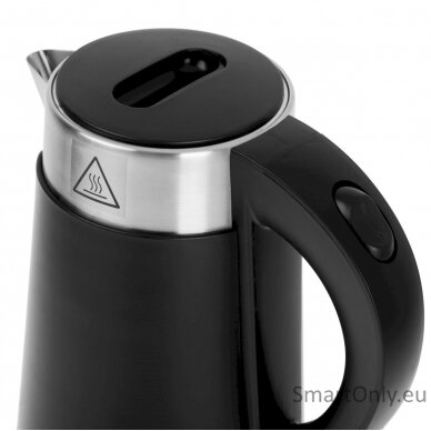 Adler | Kettle | AD 1372 | Electric | 800 W | 0.6 L | Plastic/Stainless steel | 360° rotational base | Black 6