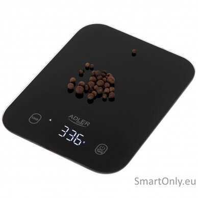 Adler Kitchen Scale | AD 3181b | Graduation 1 g | Display type LED | Black 2