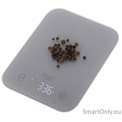 Adler Kitchen Scale | AD 3181g | Graduation 1 g | Display type LED | Grey 2