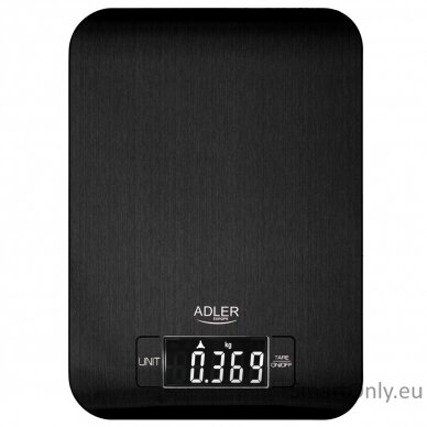 Adler Kitchen Scale | AD 3183b | Graduation 1 g | Black 1