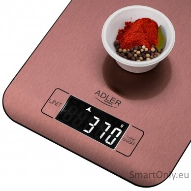 Adler Kitchen Scale | AD 3183c | Graduation 1 g | Copper 4